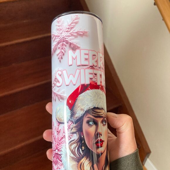 NWOT Merry Swiftmas Tumbler - Picture 4 of 6